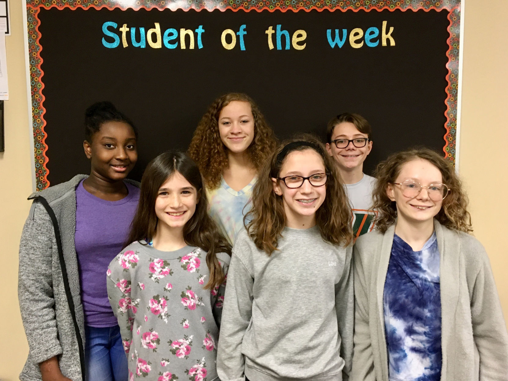Clark Middle School Students of the Week